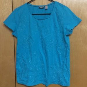 Chicos embroidered shirt